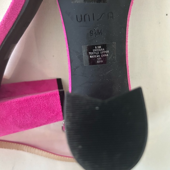 Unisa Pink Ruffle Heels - Picture 4 of 4